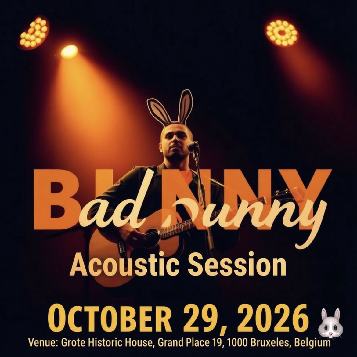 Bunny private acoustic session