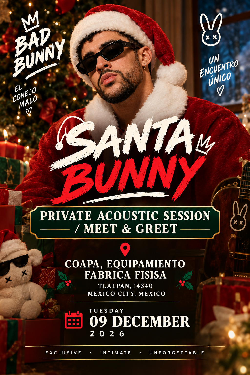 Bad Bunny Private Acoustic Session & Meet and Greet